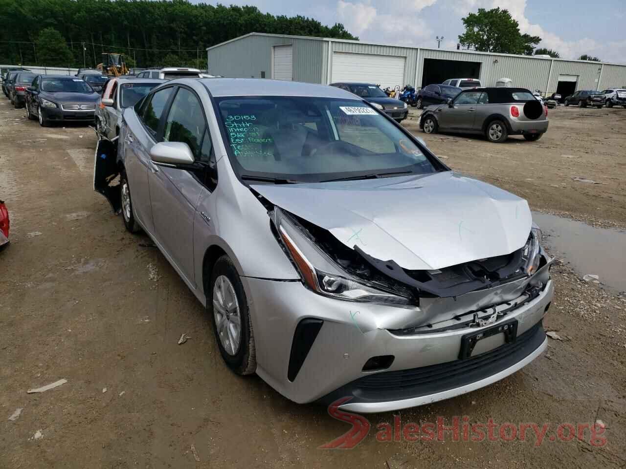 JTDKARFU2L3103556 2020 TOYOTA PRIUS