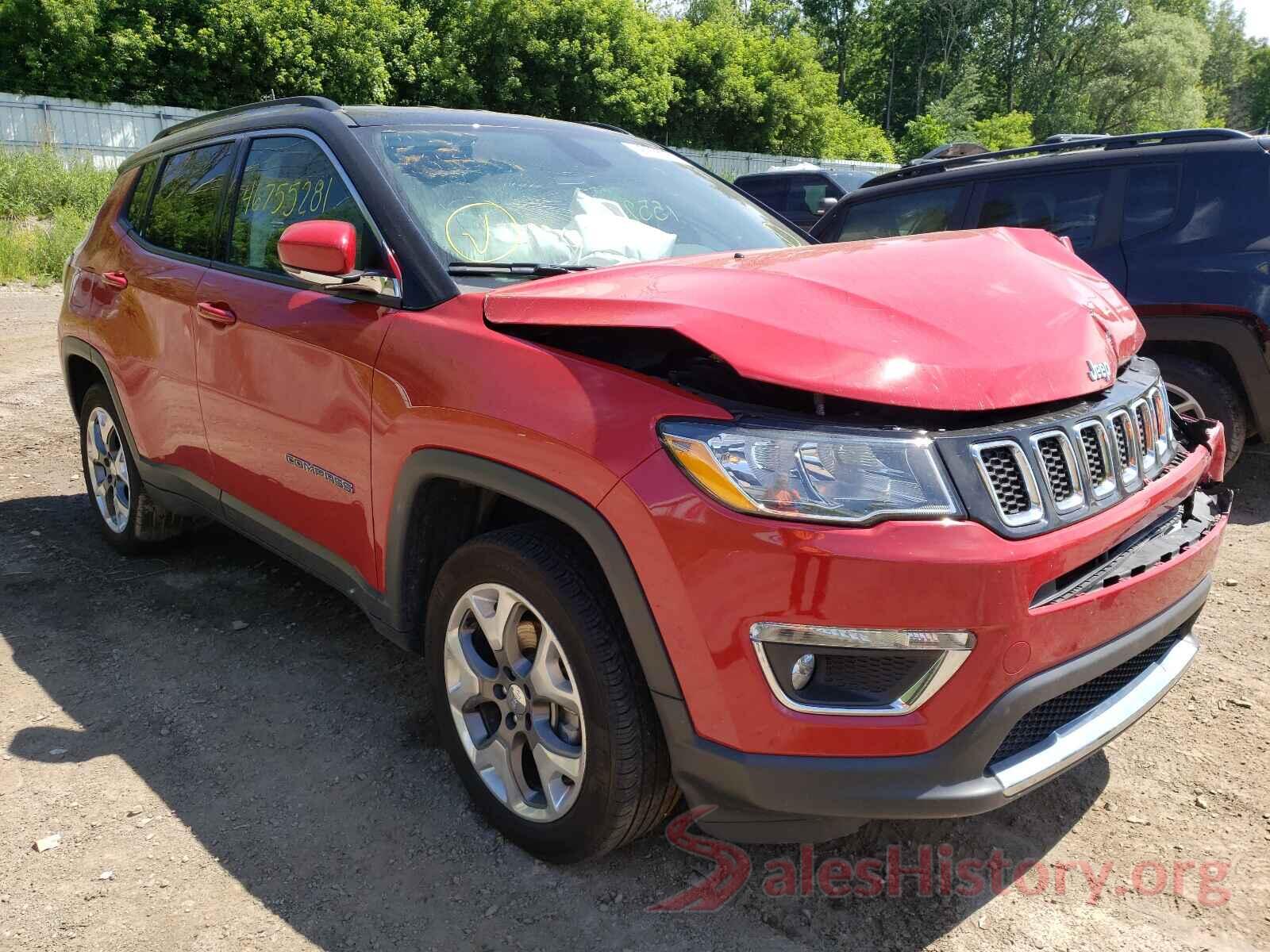 3C4NJDCB2LT245963 2020 JEEP COMPASS