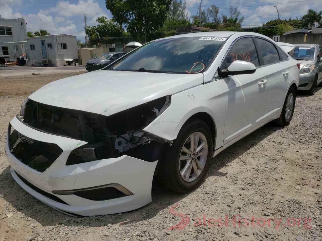 5NPE24AF5GH394649 2016 HYUNDAI SONATA