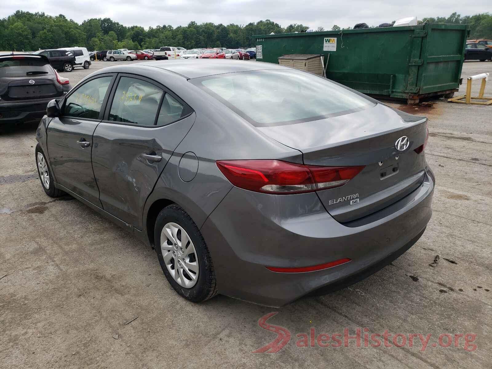 5NPD74LF4JH353009 2018 HYUNDAI ELANTRA