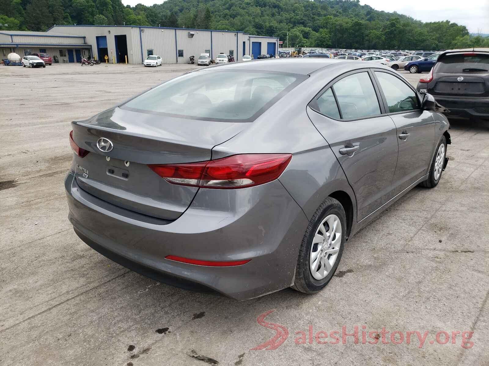 5NPD74LF4JH353009 2018 HYUNDAI ELANTRA