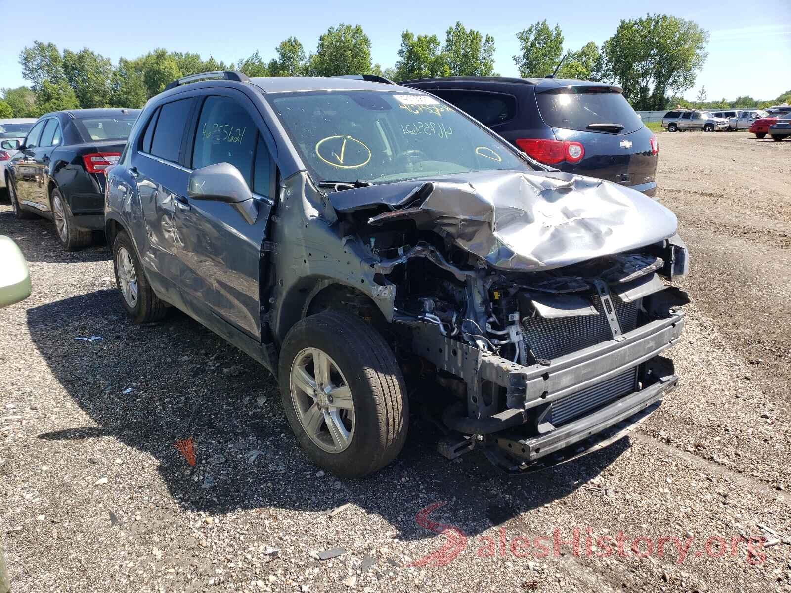 KL7CJLSB7KB906080 2019 CHEVROLET TRAX