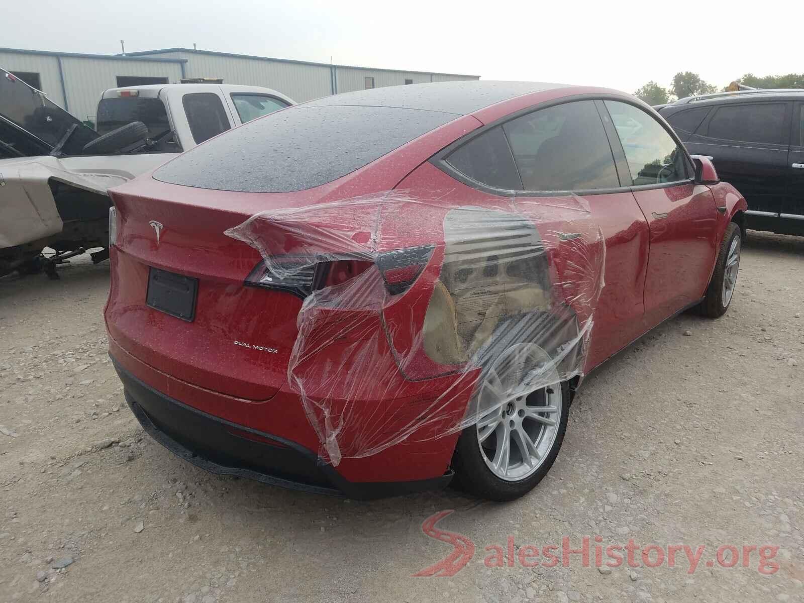 5YJYGDEE4LF031672 2020 TESLA MODEL Y