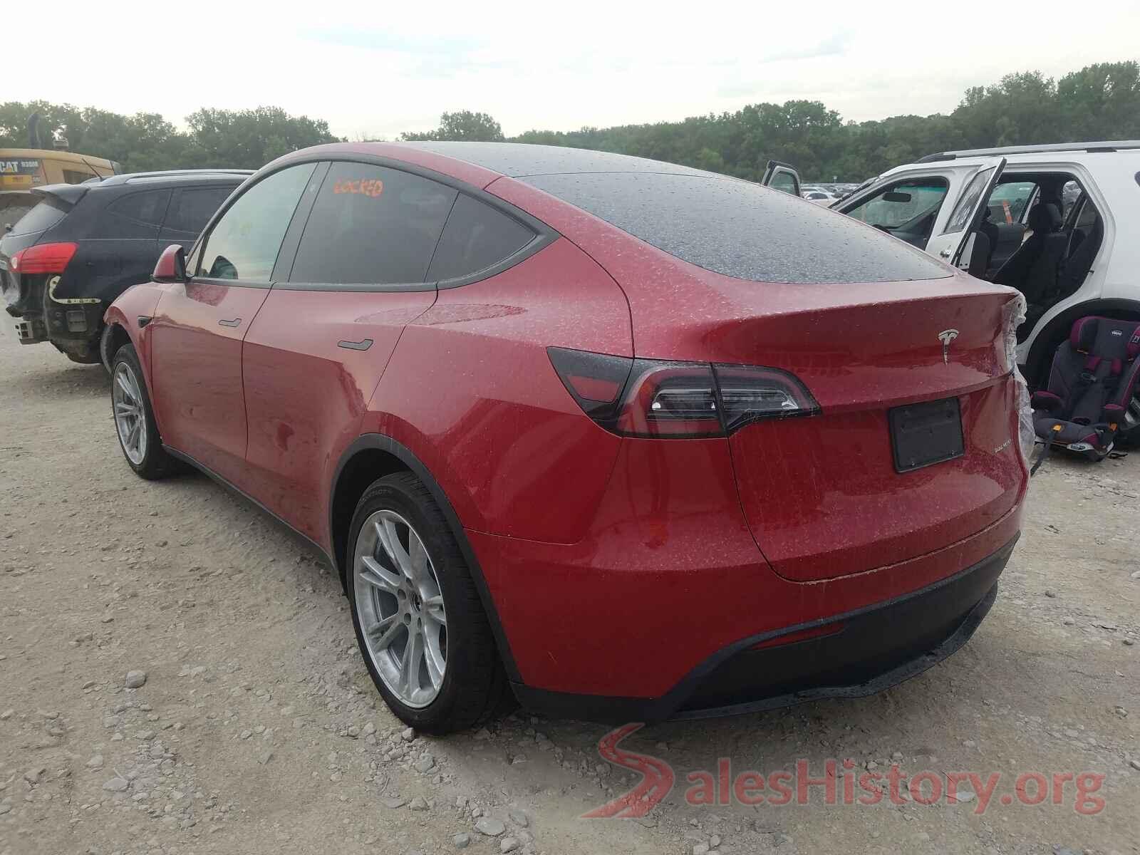 5YJYGDEE4LF031672 2020 TESLA MODEL Y