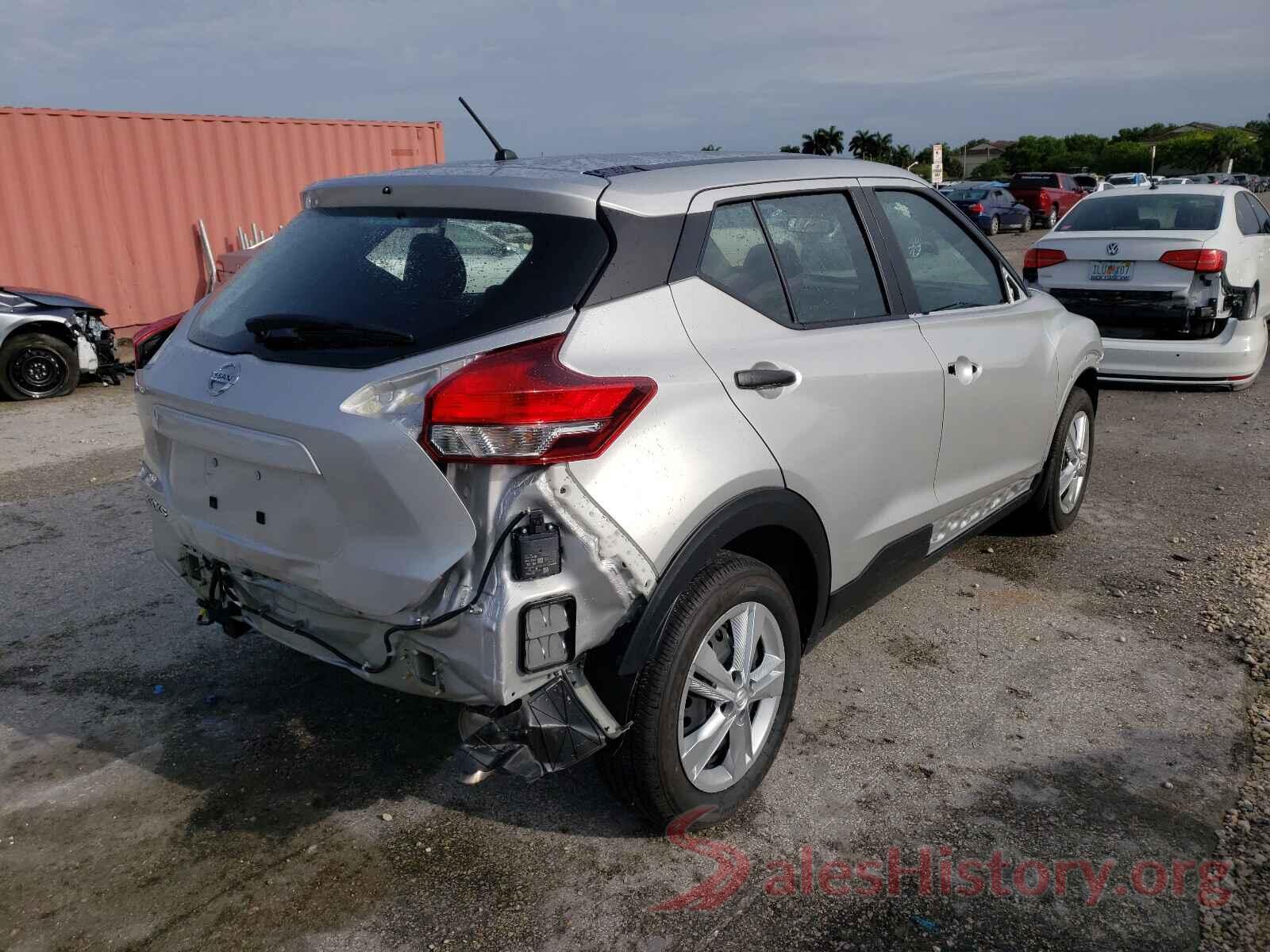 3N1CP5BVXLL562836 2020 NISSAN KICKS