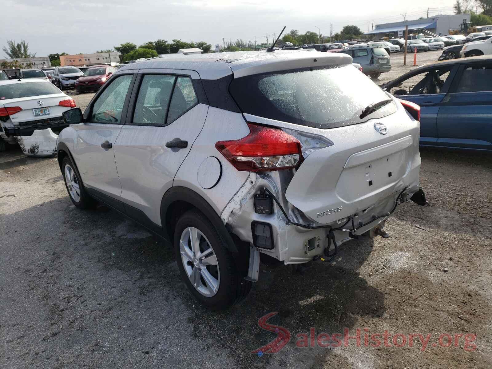 3N1CP5BVXLL562836 2020 NISSAN KICKS