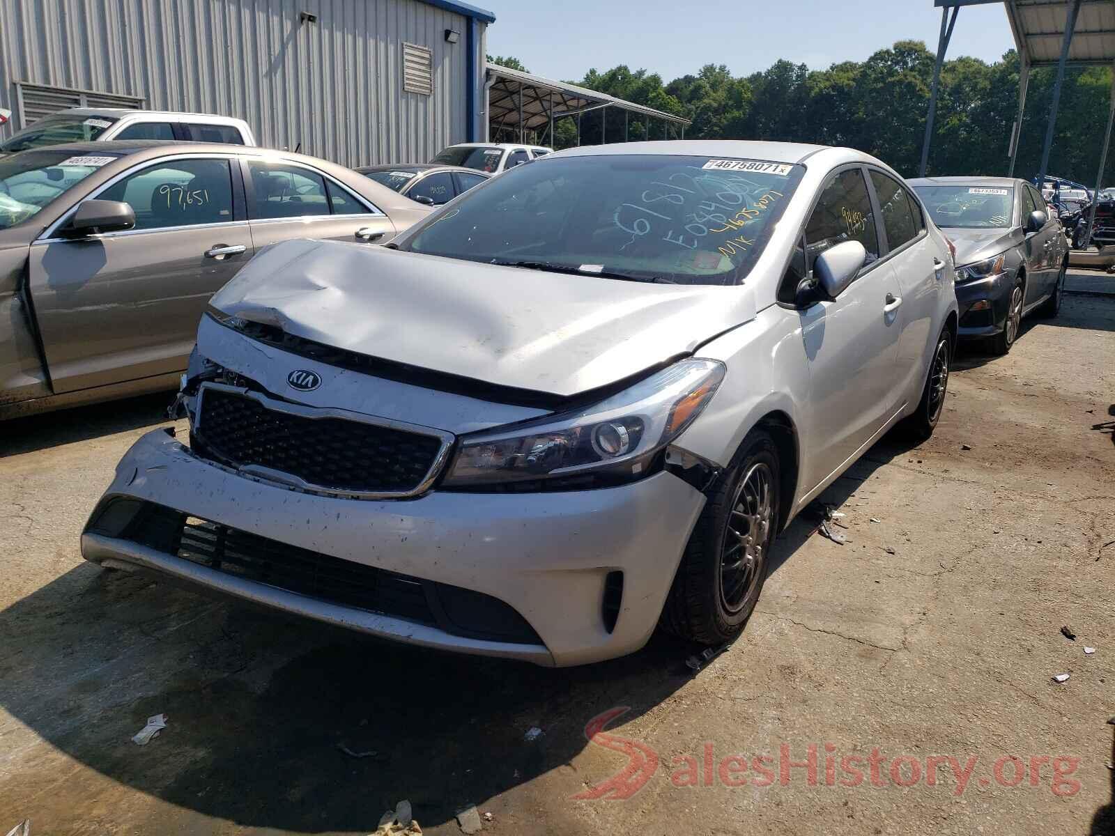 3KPFK4A7XHE084001 2017 KIA FORTE