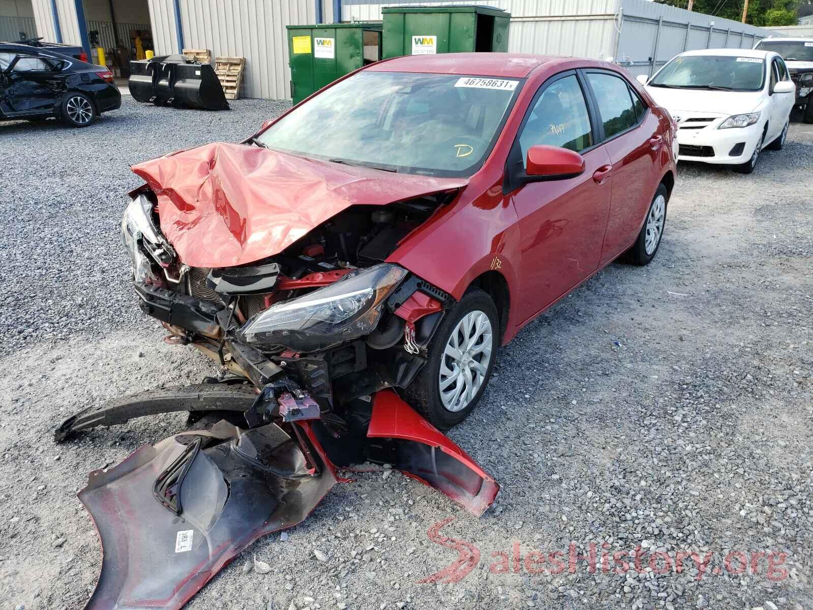 5YFBURHEXJP843616 2018 TOYOTA COROLLA