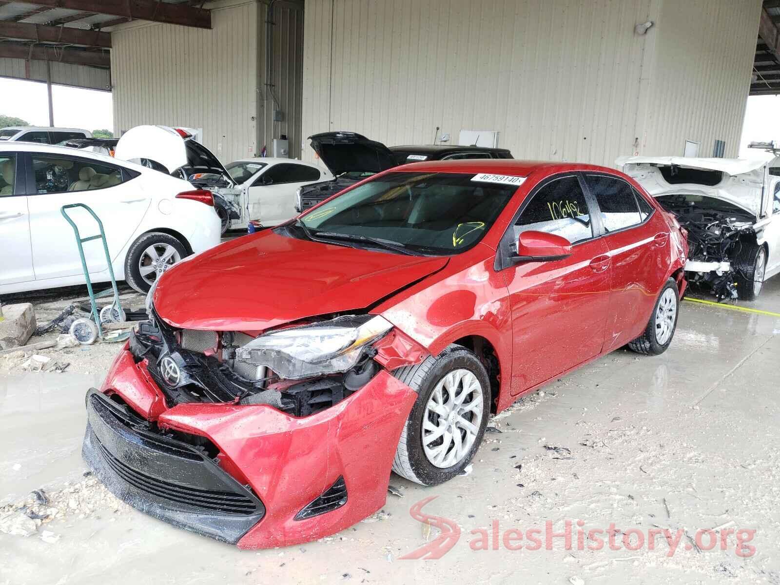 5YFBURHE4HP603519 2017 TOYOTA COROLLA