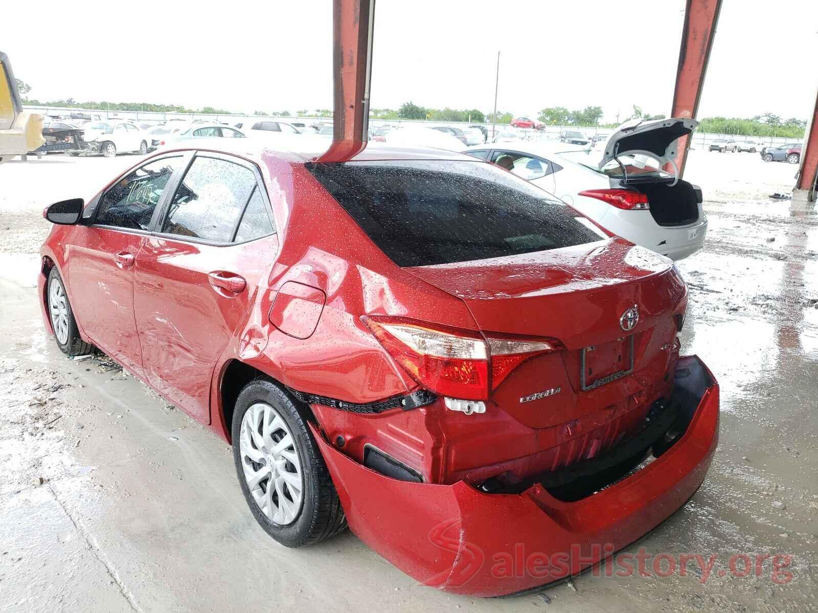 5YFBURHE4HP603519 2017 TOYOTA COROLLA