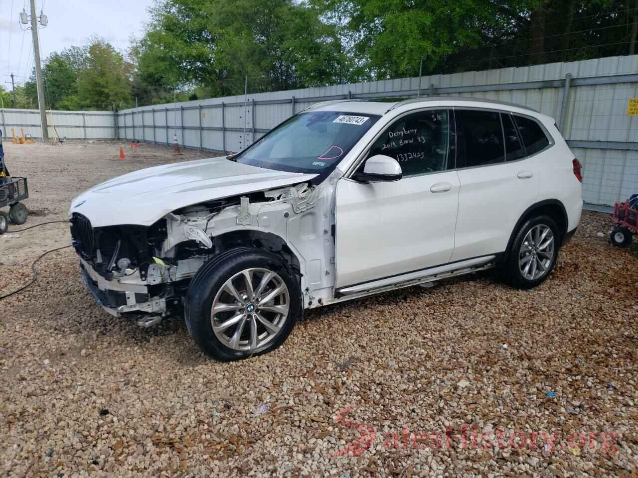 5UXTR9C56KLP93738 2019 BMW X3