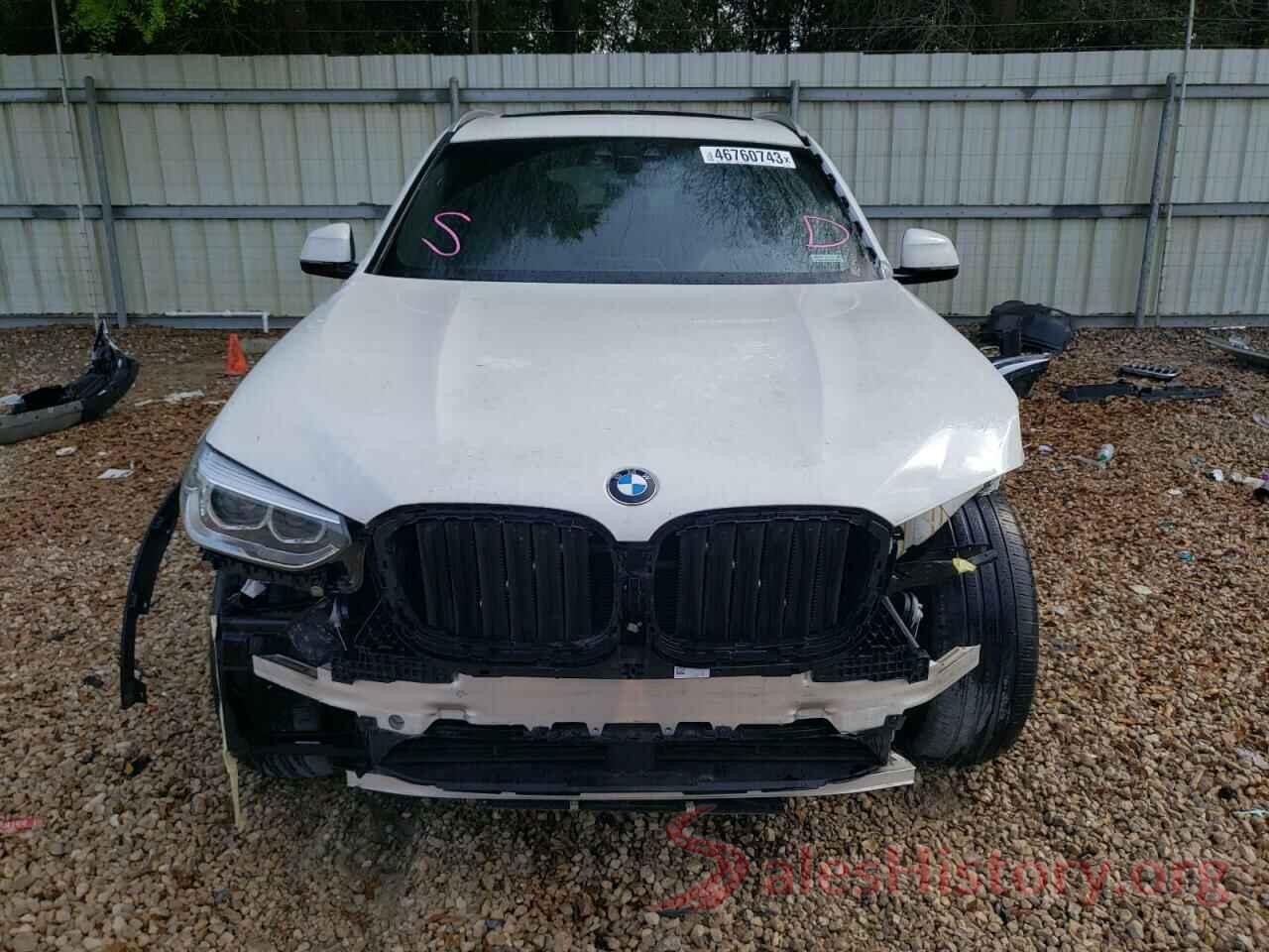 5UXTR9C56KLP93738 2019 BMW X3