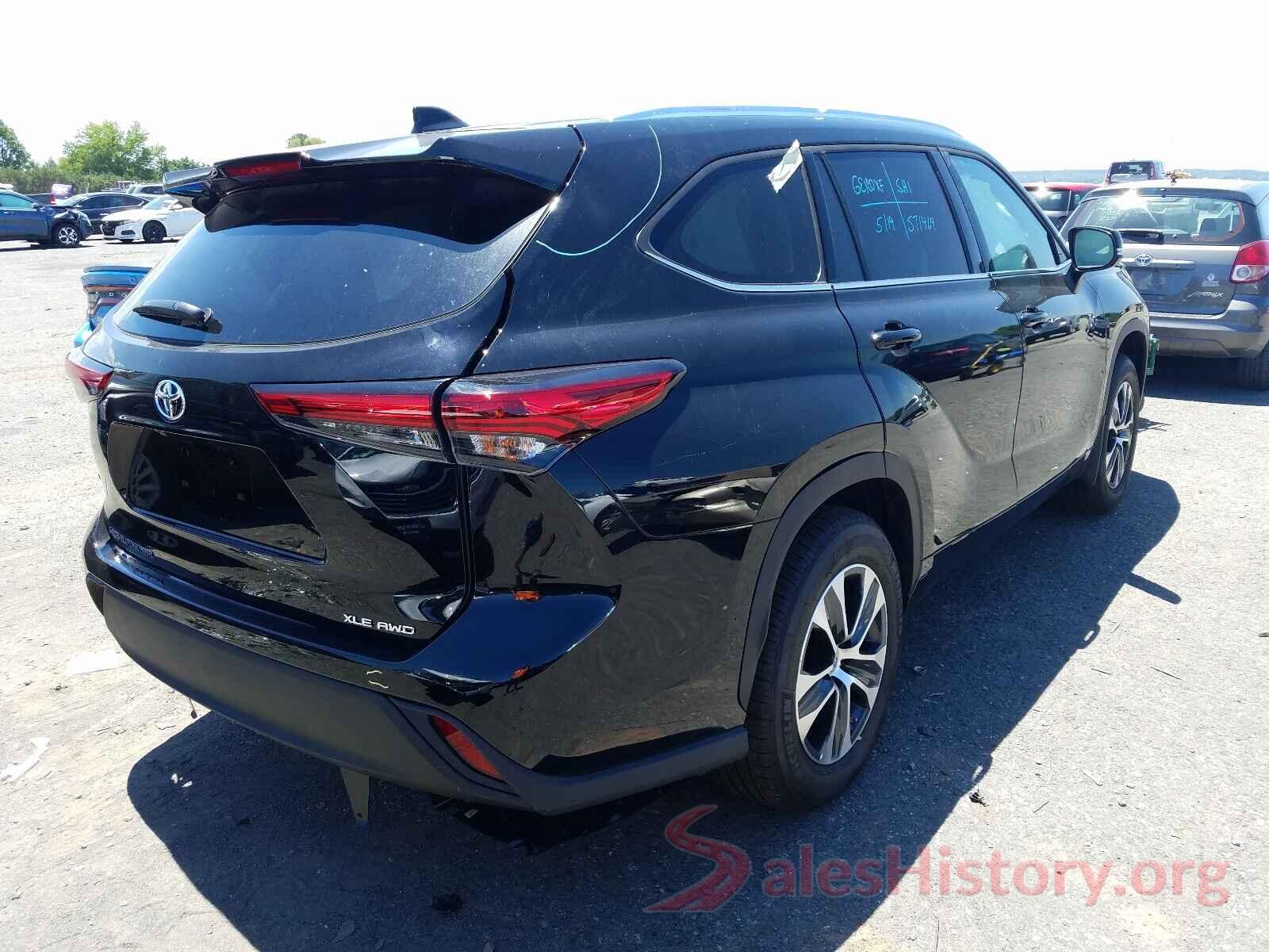 5TDGZRBH7MS534112 2021 TOYOTA HIGHLANDER