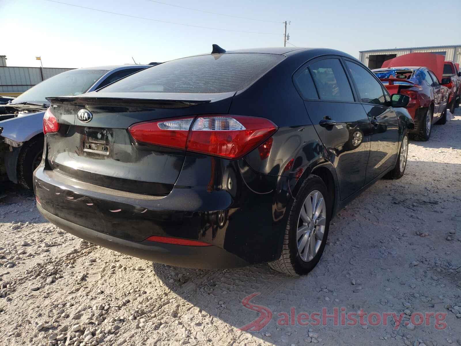 KNAFX4A6XG5502069 2016 KIA FORTE