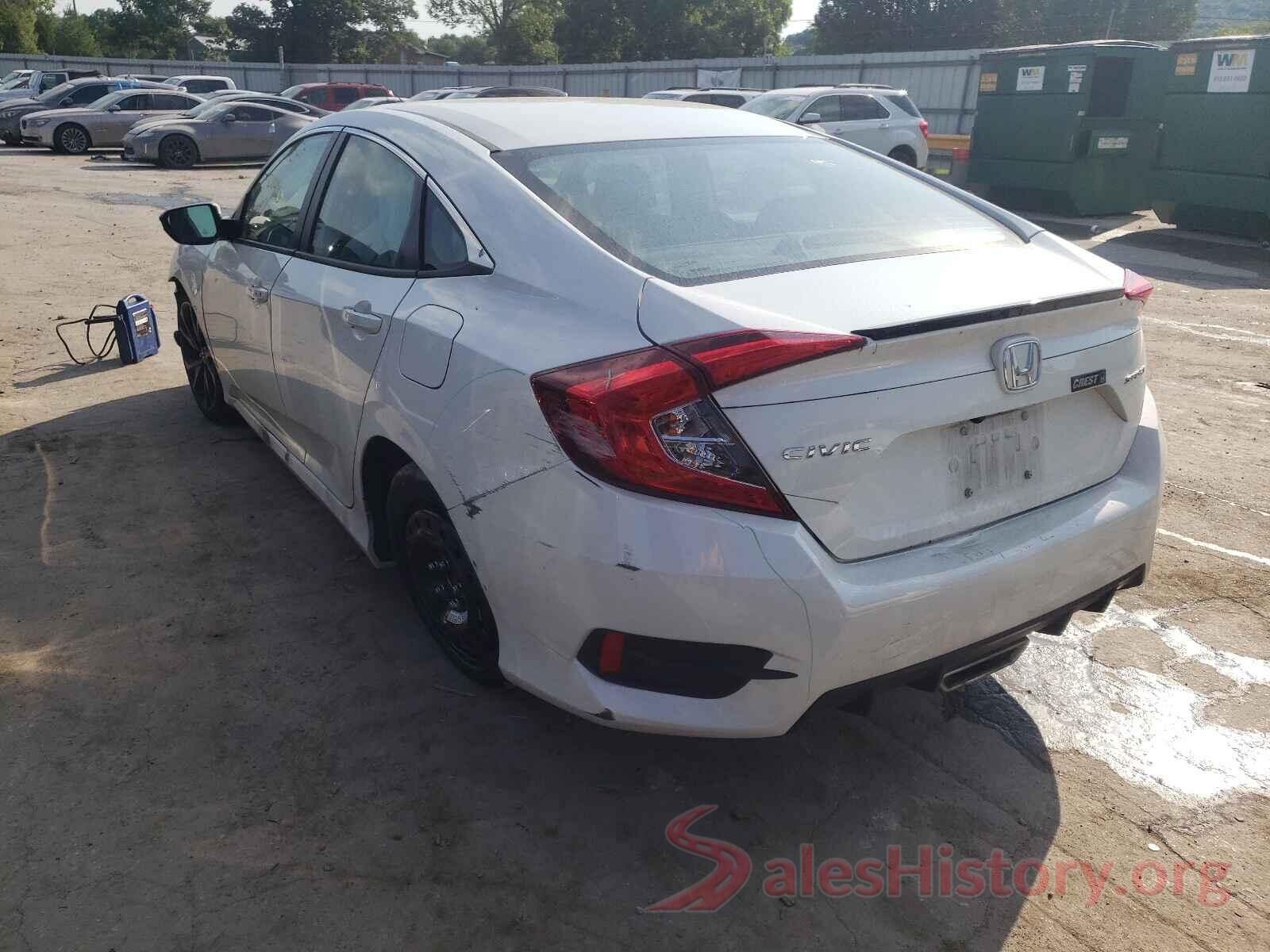 2HGFC2F81KH600987 2019 HONDA CIVIC