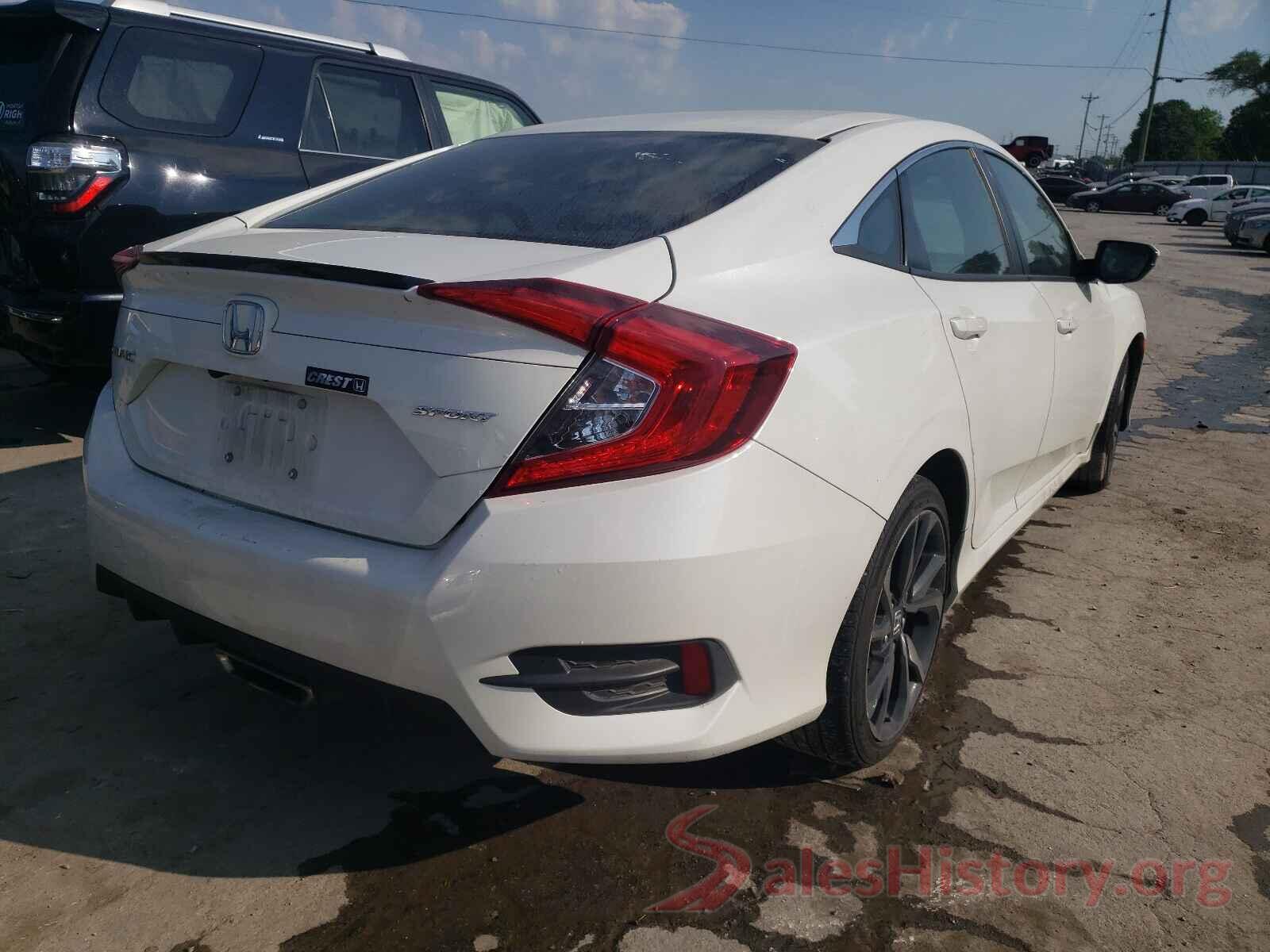 2HGFC2F81KH600987 2019 HONDA CIVIC