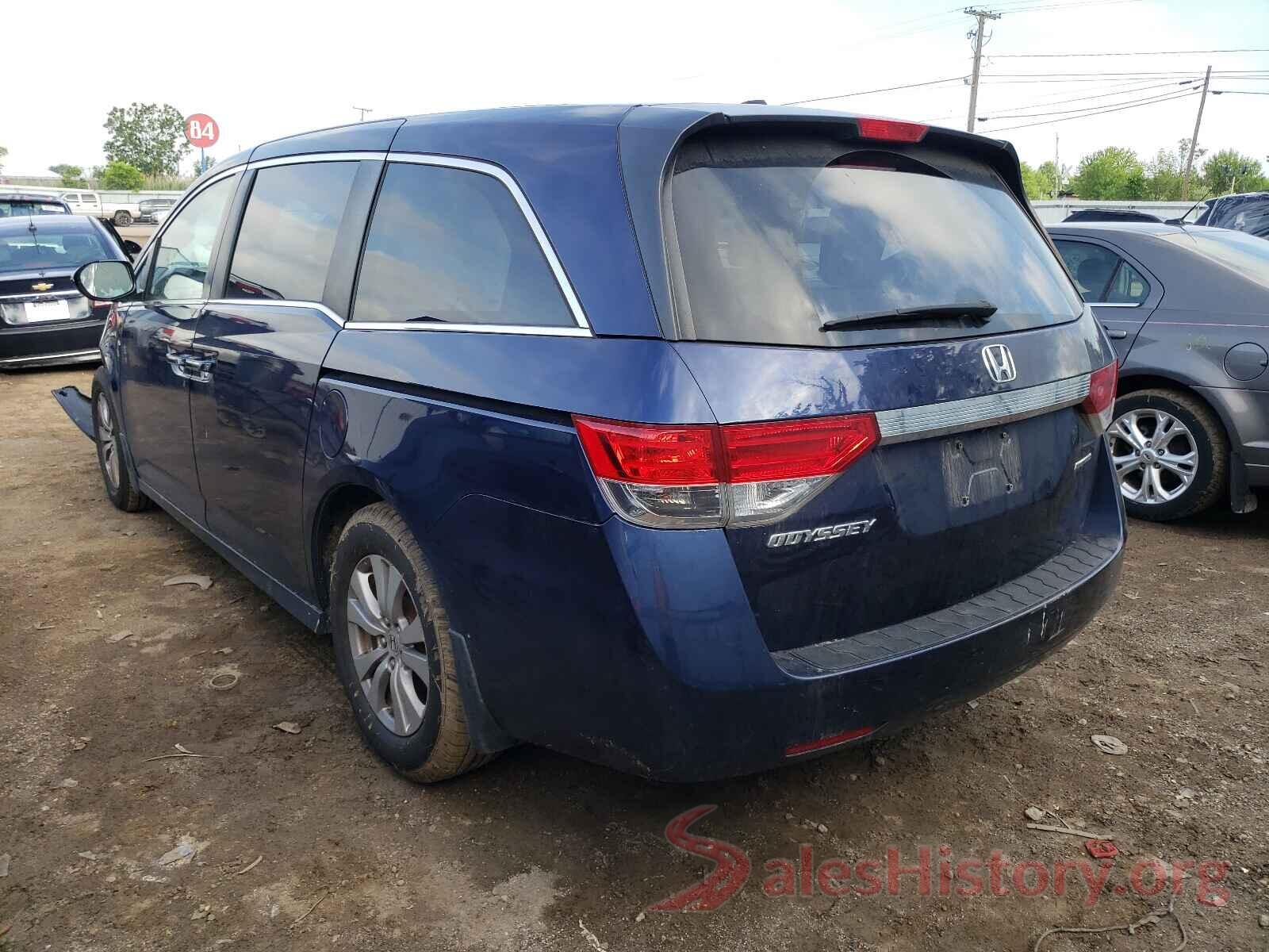 5FNRL5H37GB140214 2016 HONDA ODYSSEY