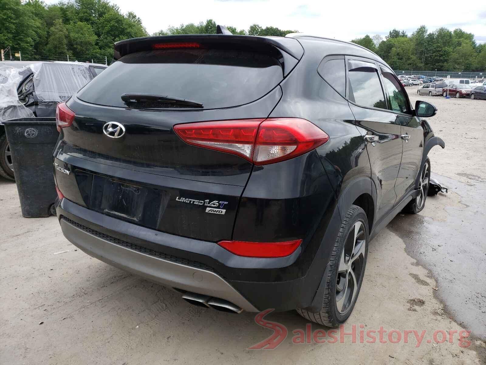 KM8J3CA23GU121665 2016 HYUNDAI TUCSON