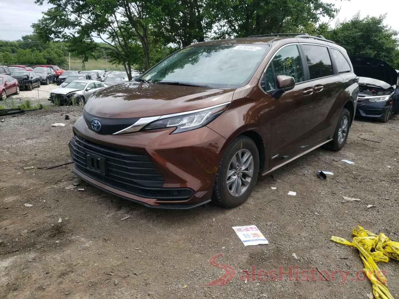 5TDBRKEC3MS073170 2021 TOYOTA SIENNA