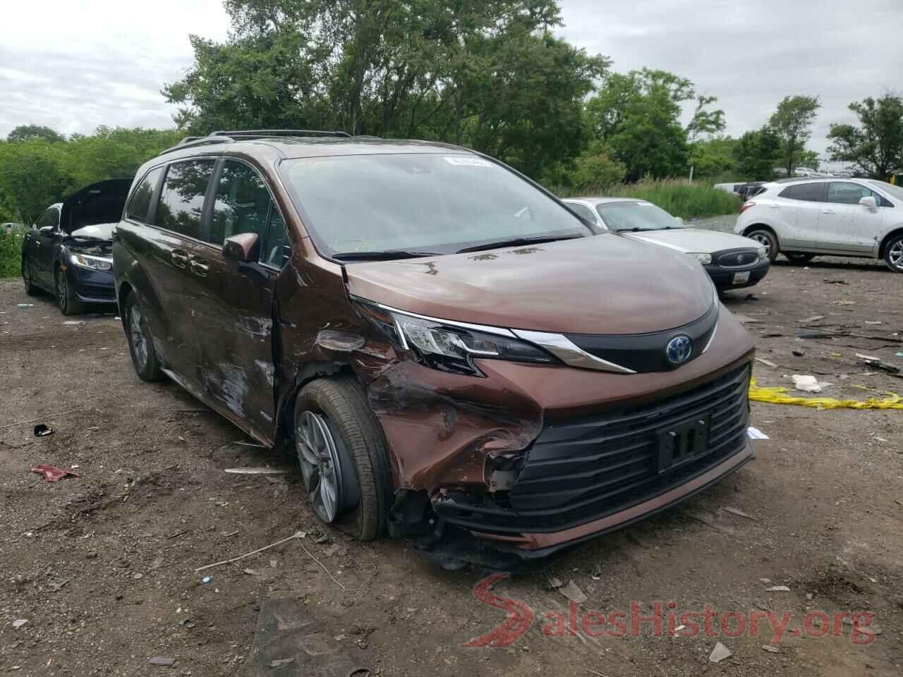 5TDBRKEC3MS073170 2021 TOYOTA SIENNA