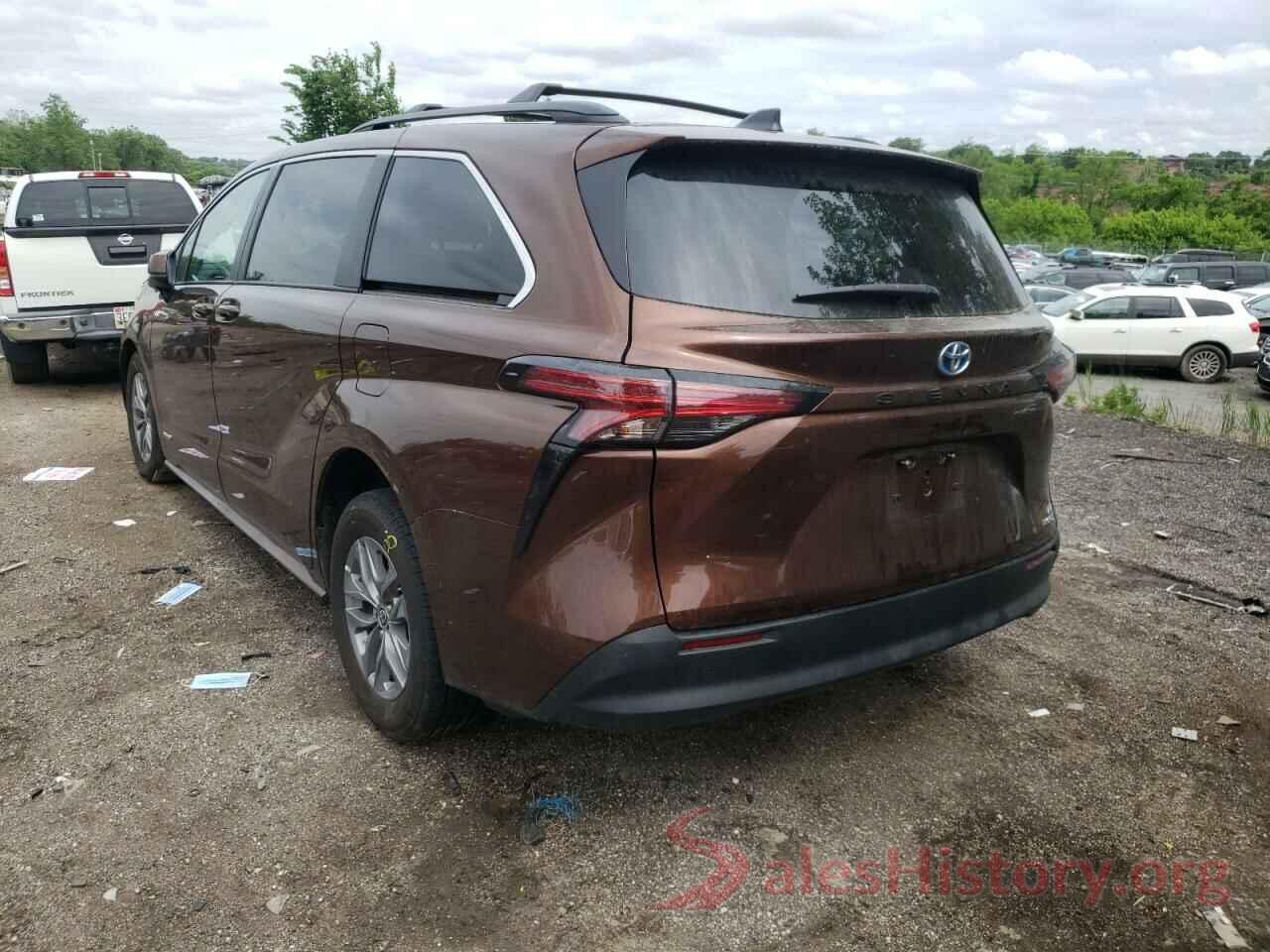 5TDBRKEC3MS073170 2021 TOYOTA SIENNA