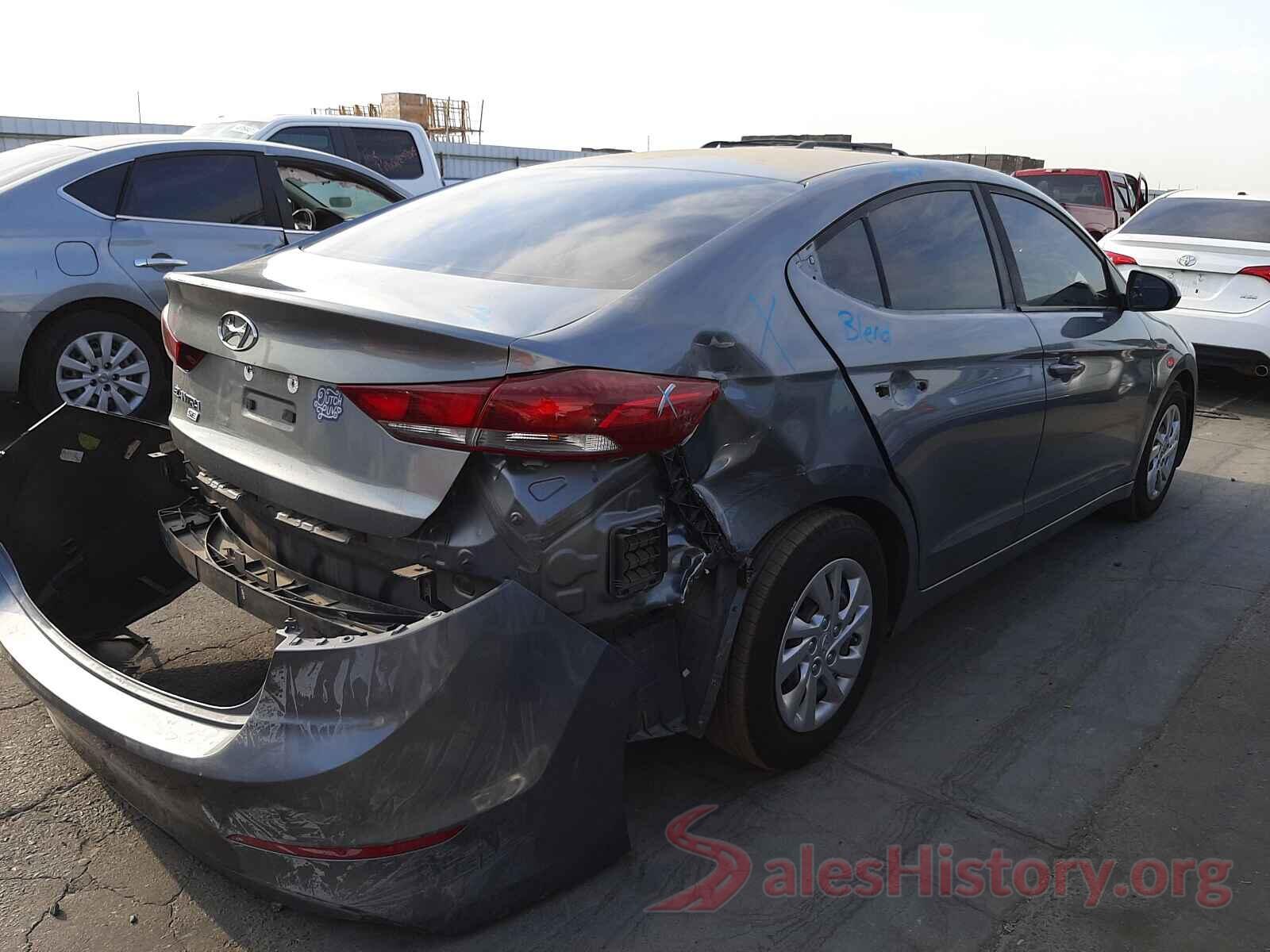 KMHD74LF4JU453452 2018 HYUNDAI ELANTRA