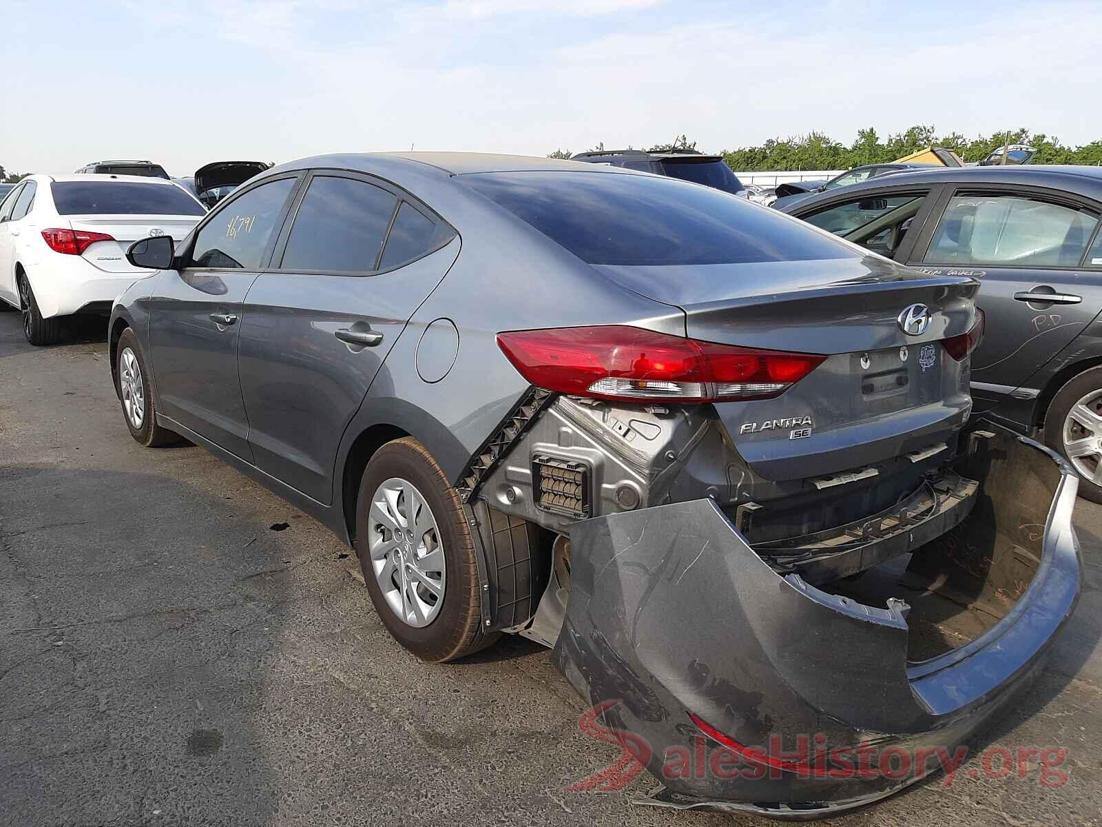 KMHD74LF4JU453452 2018 HYUNDAI ELANTRA