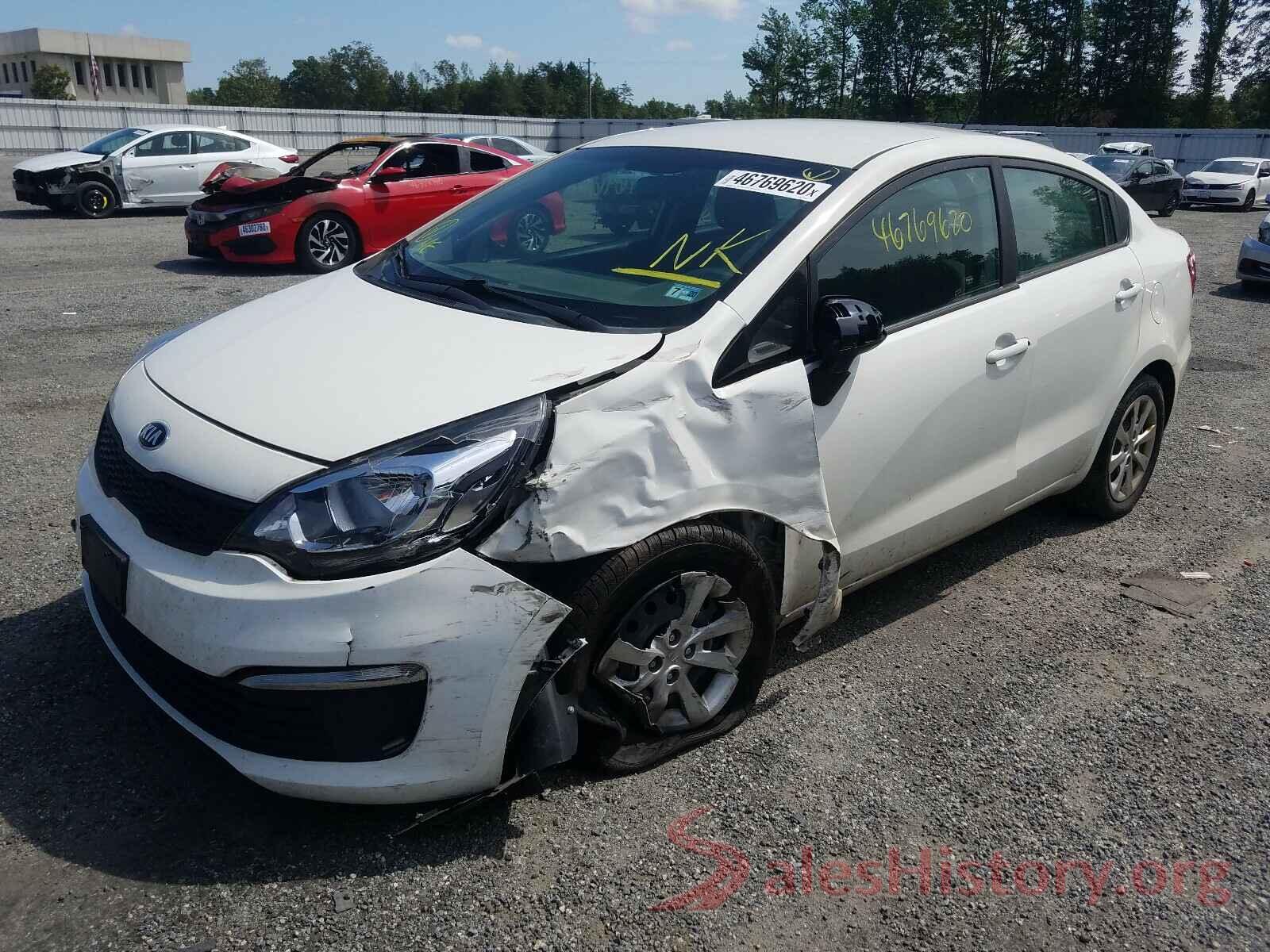 KNADM4A3XH6011034 2017 KIA RIO