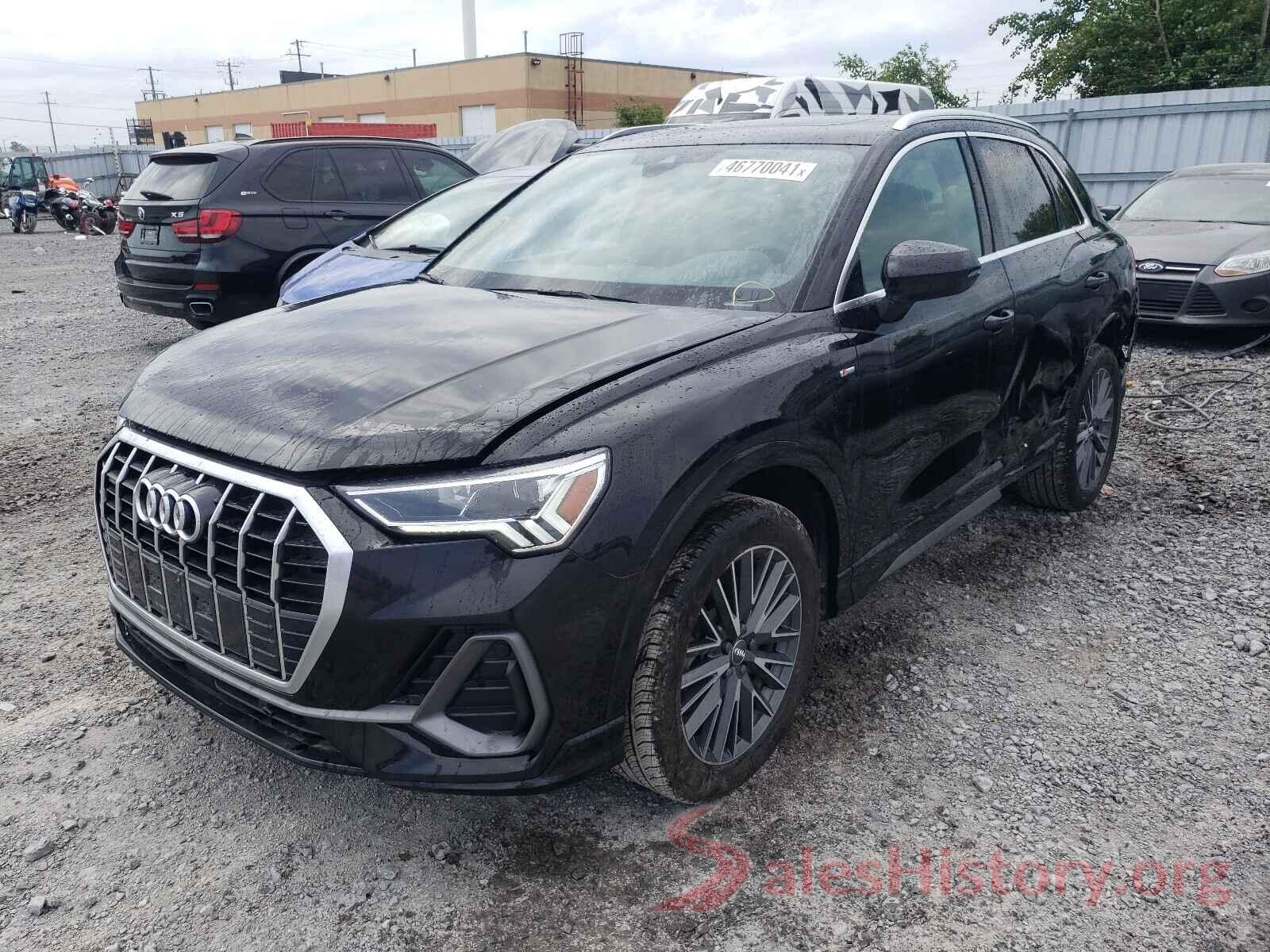 WA1EECF37L1080500 2020 AUDI Q3