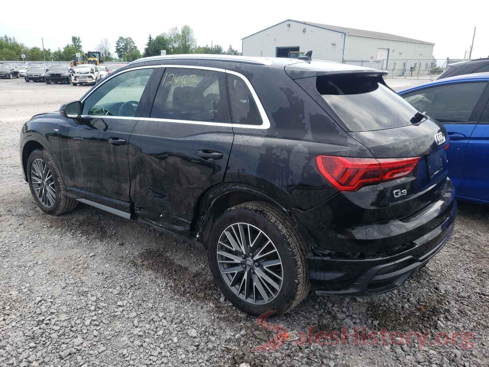 WA1EECF37L1080500 2020 AUDI Q3