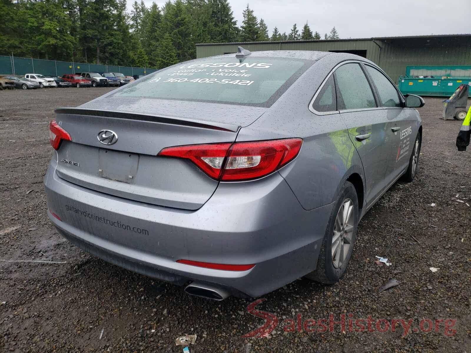 5NPE24AF3GH342341 2016 HYUNDAI SONATA