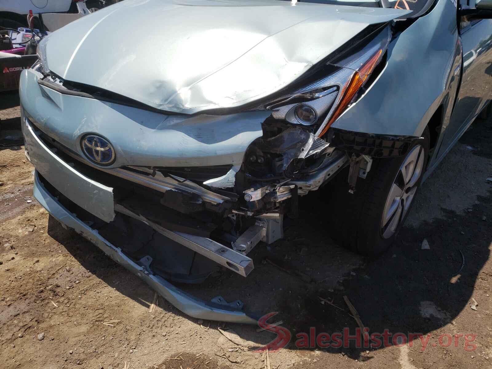 JTDKARFU9H3535388 2017 TOYOTA PRIUS