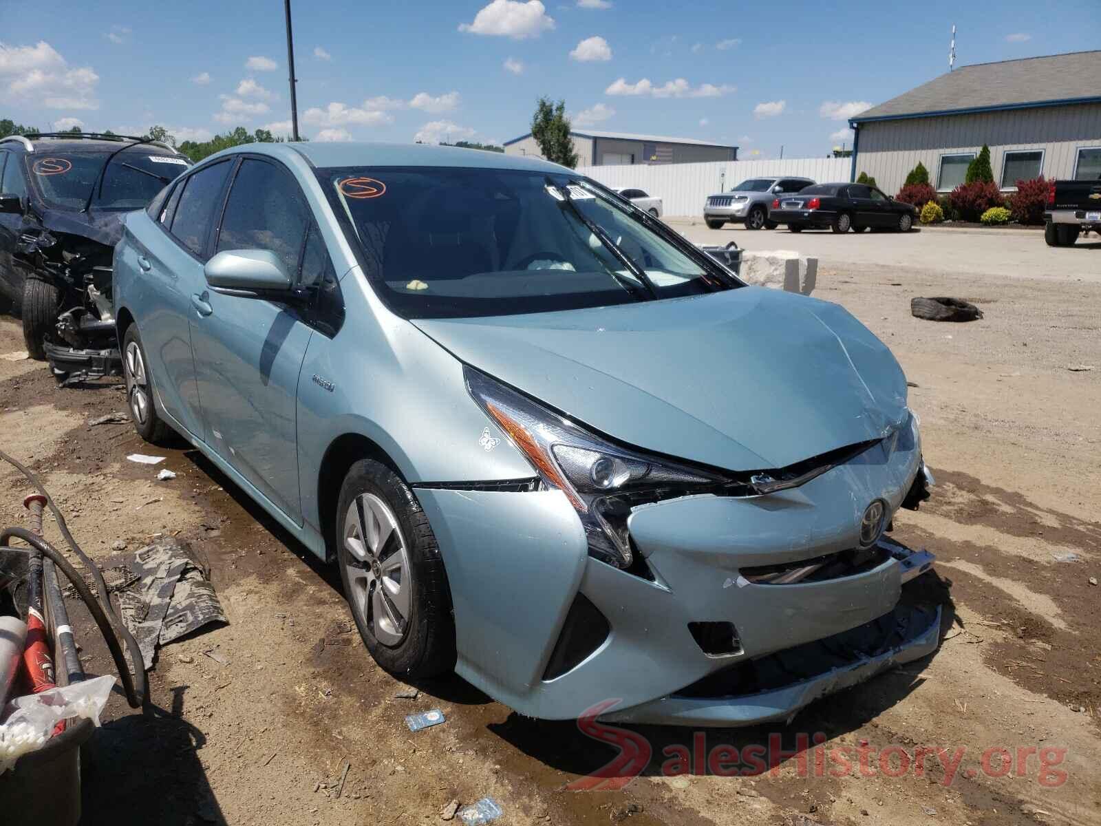 JTDKARFU9H3535388 2017 TOYOTA PRIUS