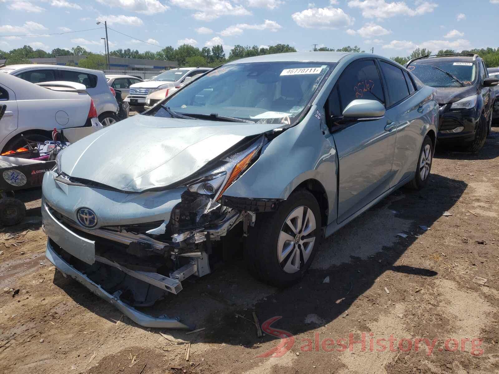 JTDKARFU9H3535388 2017 TOYOTA PRIUS