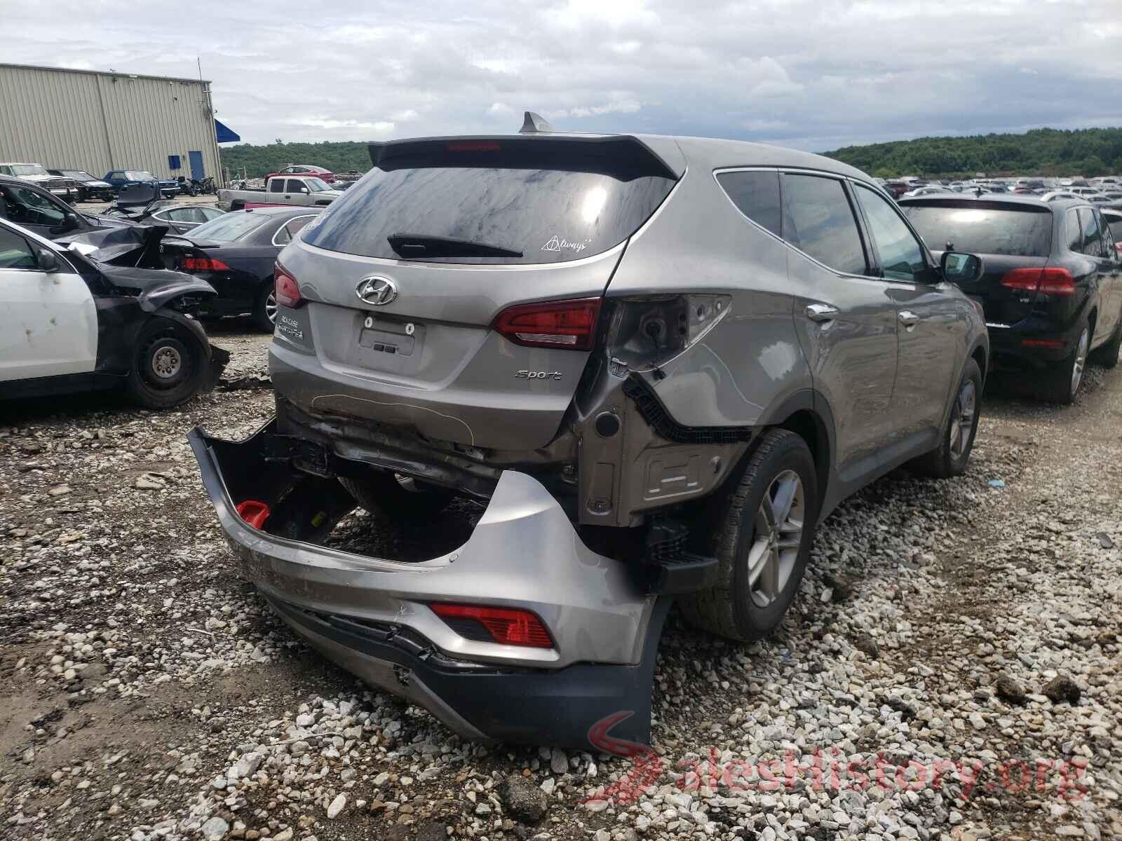 5XYZT3LBXHG418990 2017 HYUNDAI SANTA FE