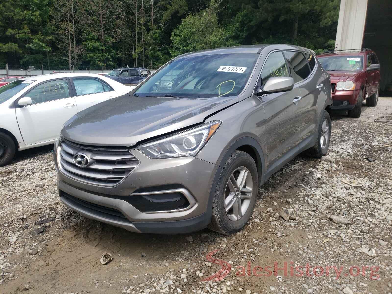 5XYZT3LBXHG418990 2017 HYUNDAI SANTA FE