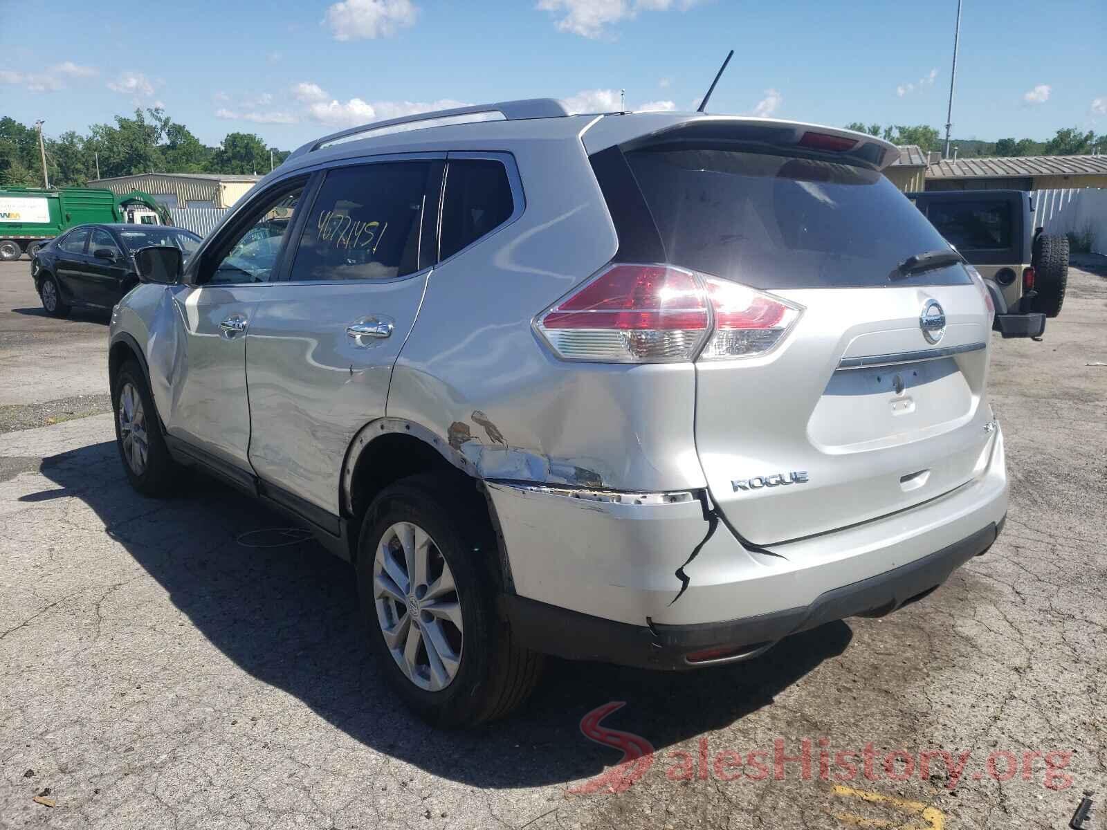 KNMAT2MV8GP624272 2016 NISSAN ROGUE