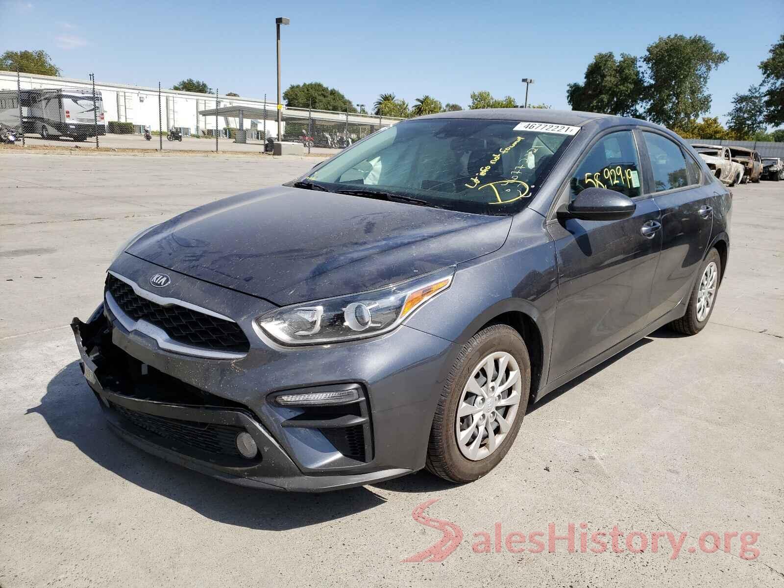 3KPF24ADXKE099532 2019 KIA FORTE