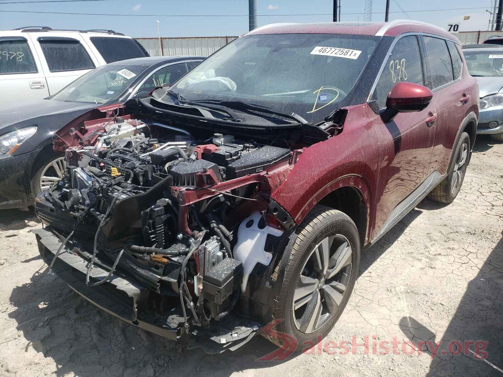 JN8AT3DC3MW104717 2021 NISSAN ROGUE