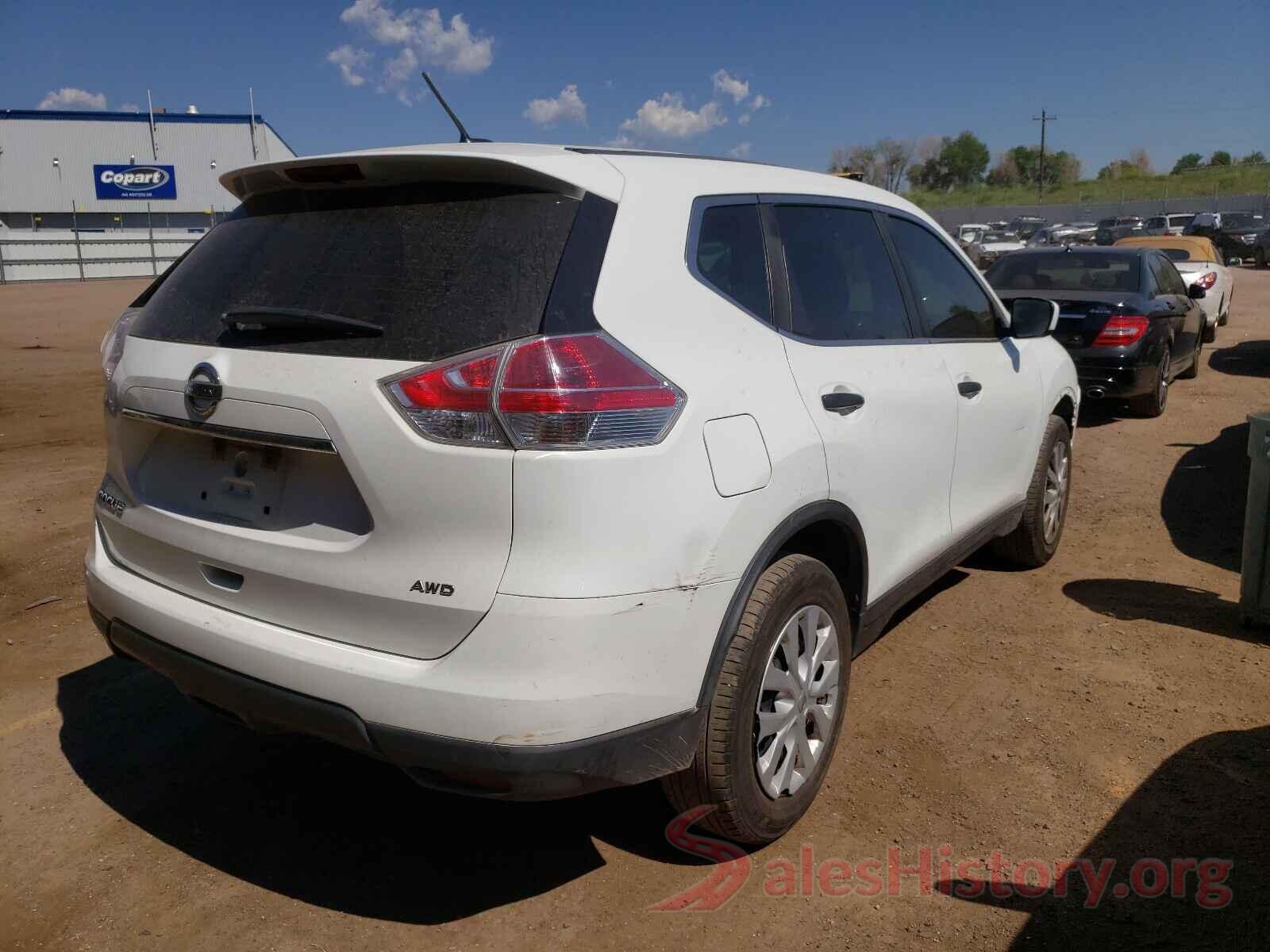 KNMAT2MV3GP690051 2016 NISSAN ROGUE