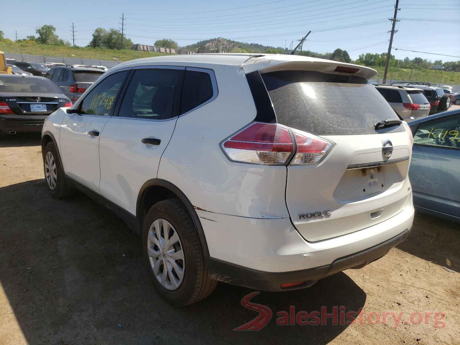 KNMAT2MV3GP690051 2016 NISSAN ROGUE