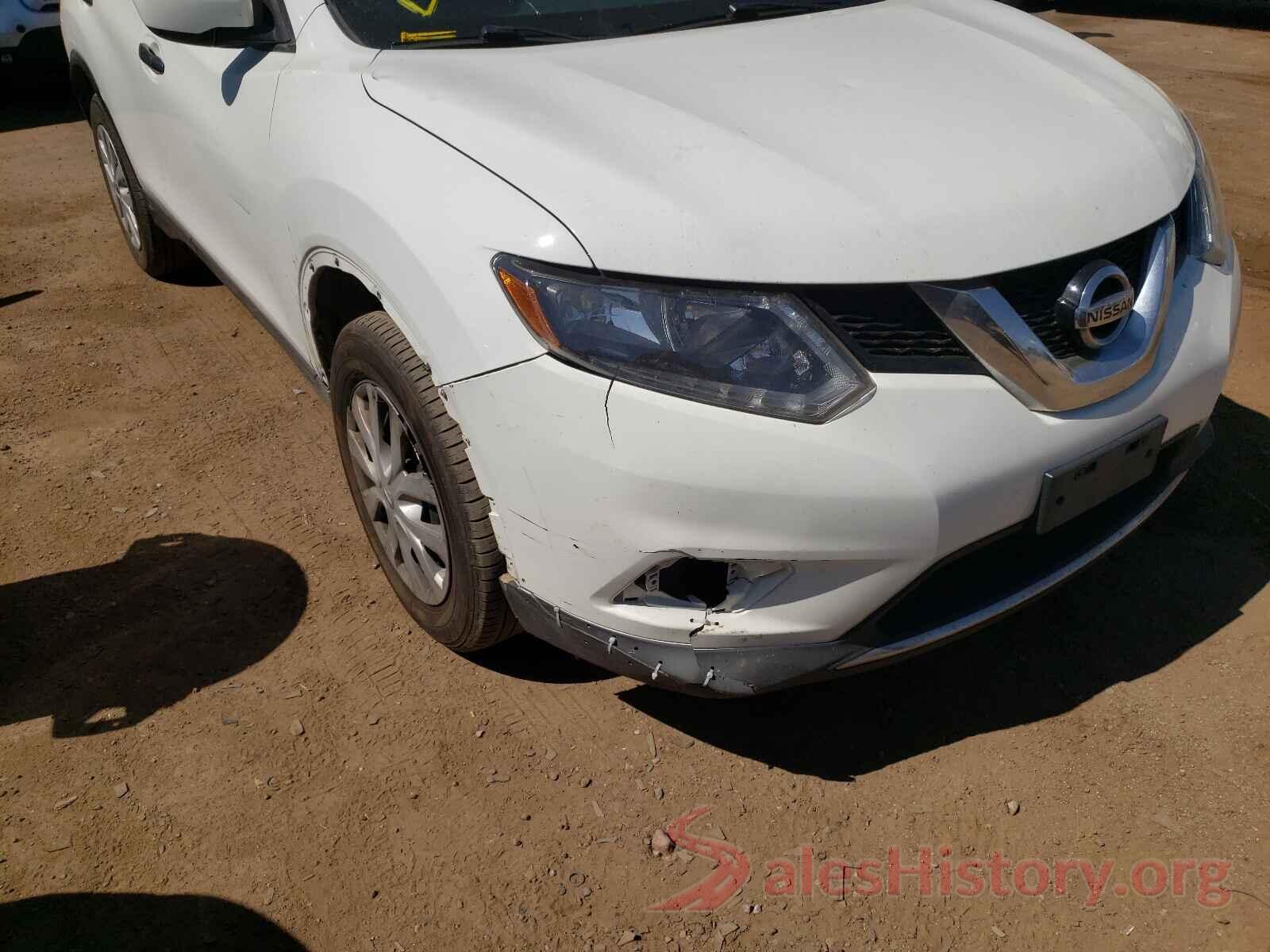 KNMAT2MV3GP690051 2016 NISSAN ROGUE