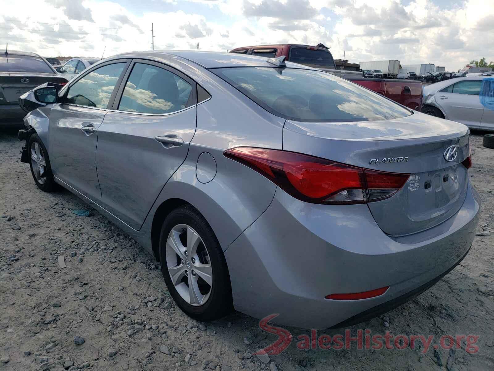 5NPDH4AE9GH675516 2016 HYUNDAI ELANTRA