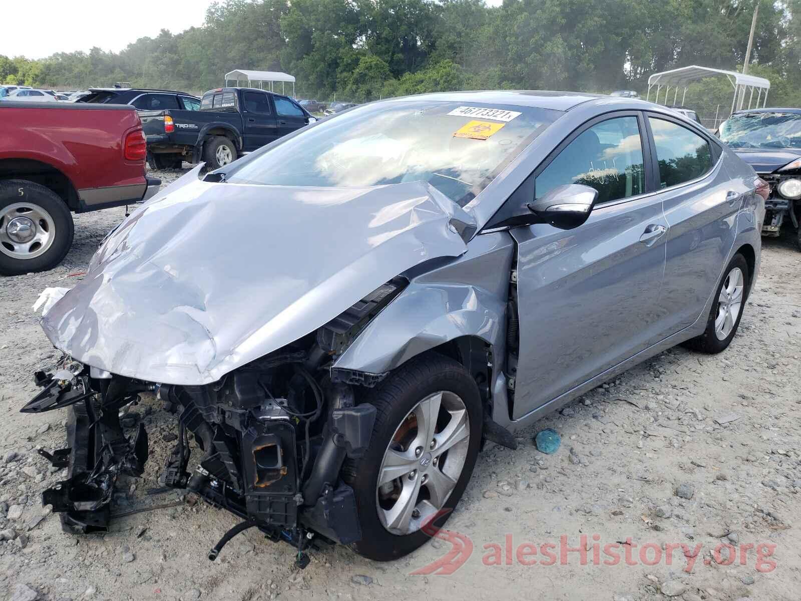 5NPDH4AE9GH675516 2016 HYUNDAI ELANTRA