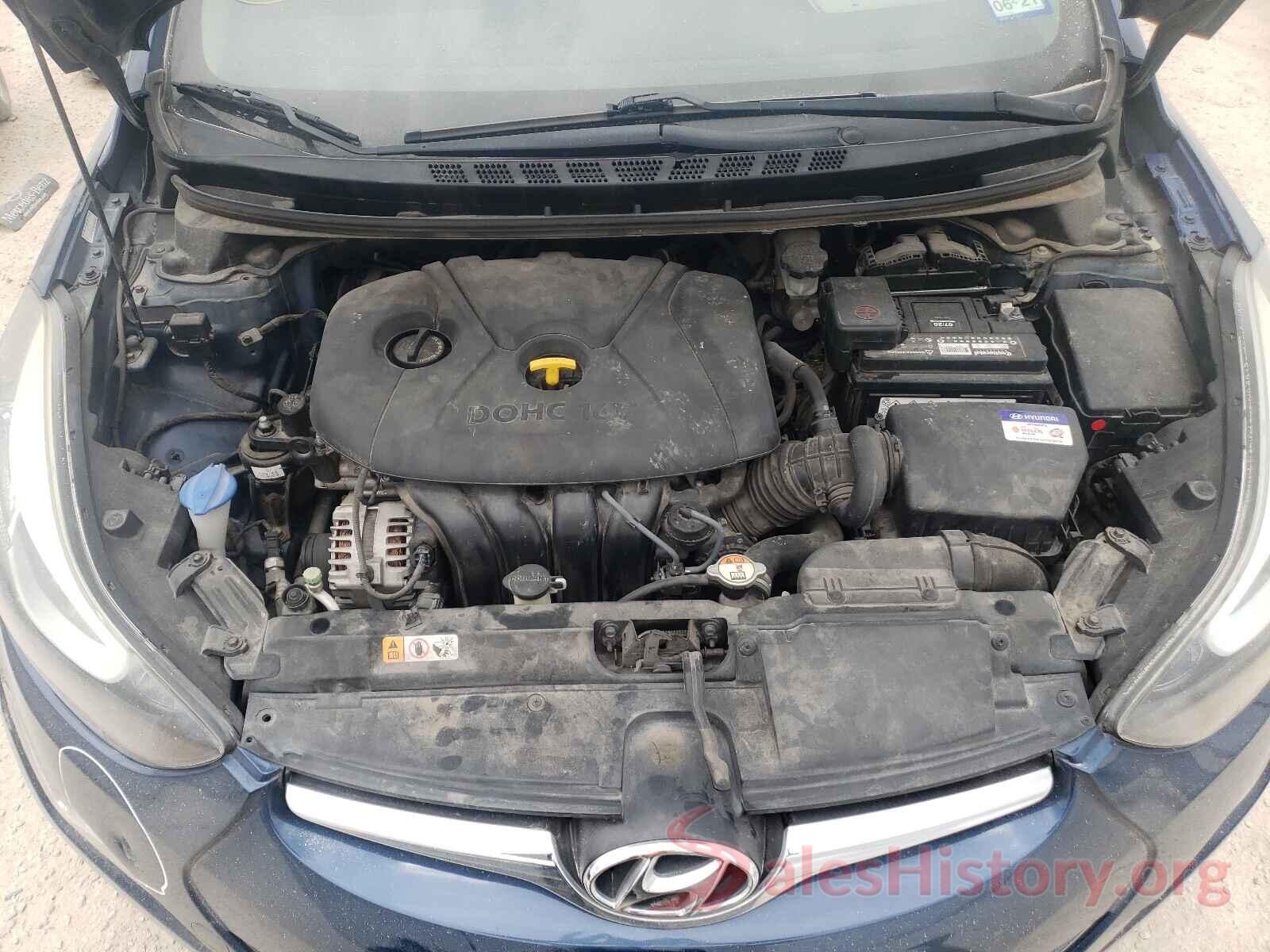 KMHDH4AE4GU503864 2016 HYUNDAI ELANTRA