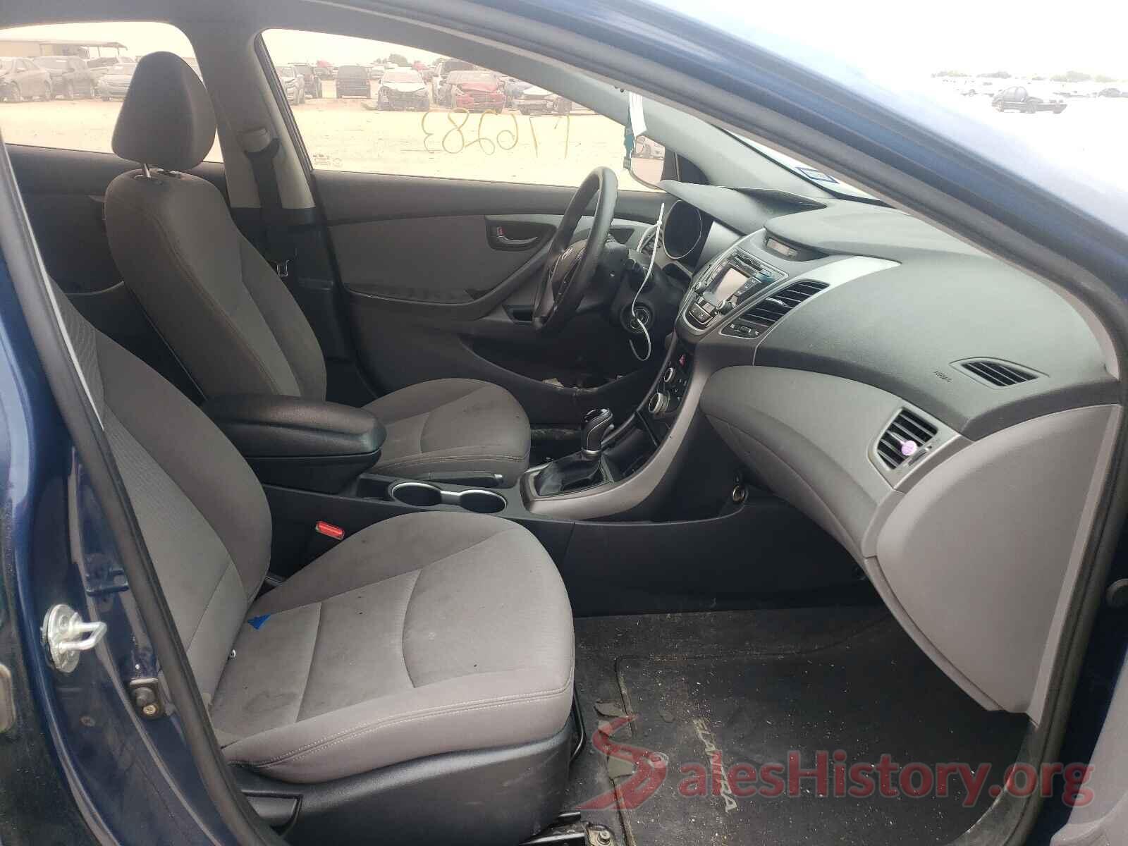 KMHDH4AE4GU503864 2016 HYUNDAI ELANTRA