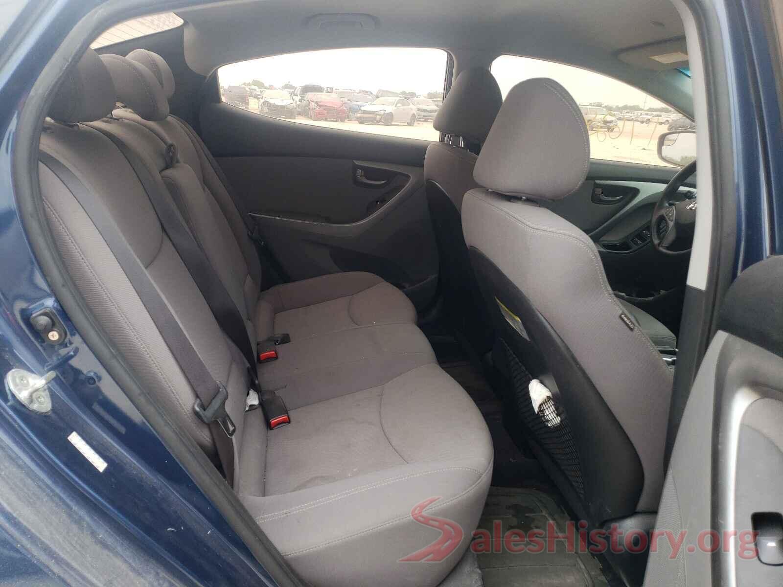 KMHDH4AE4GU503864 2016 HYUNDAI ELANTRA