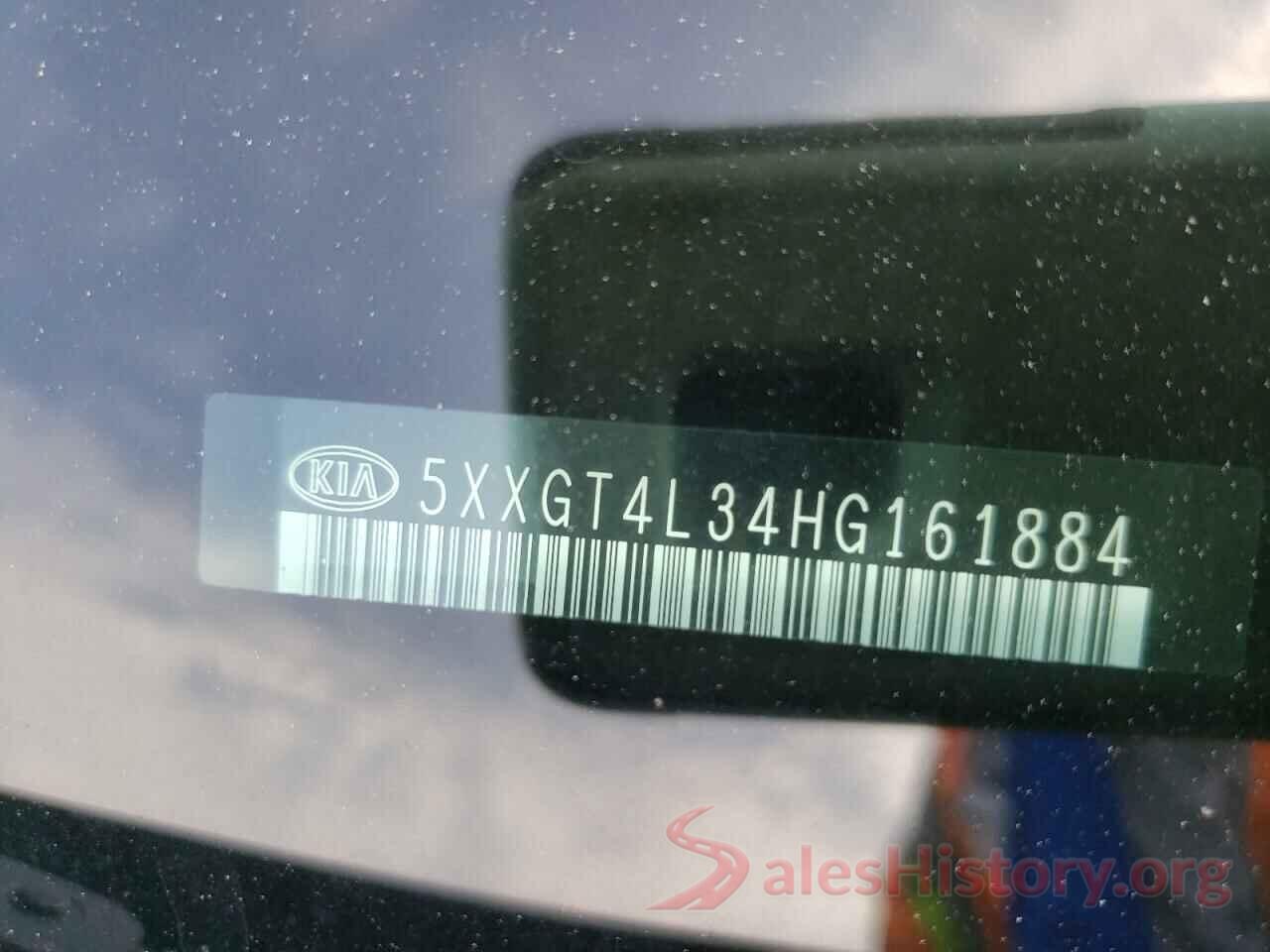 5XXGT4L34HG161884 2017 KIA OPTIMA