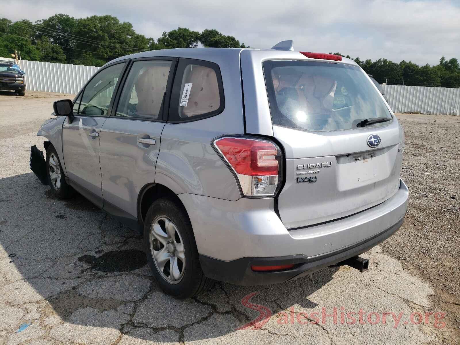 JF2SJAAC9HH542829 2017 SUBARU FORESTER