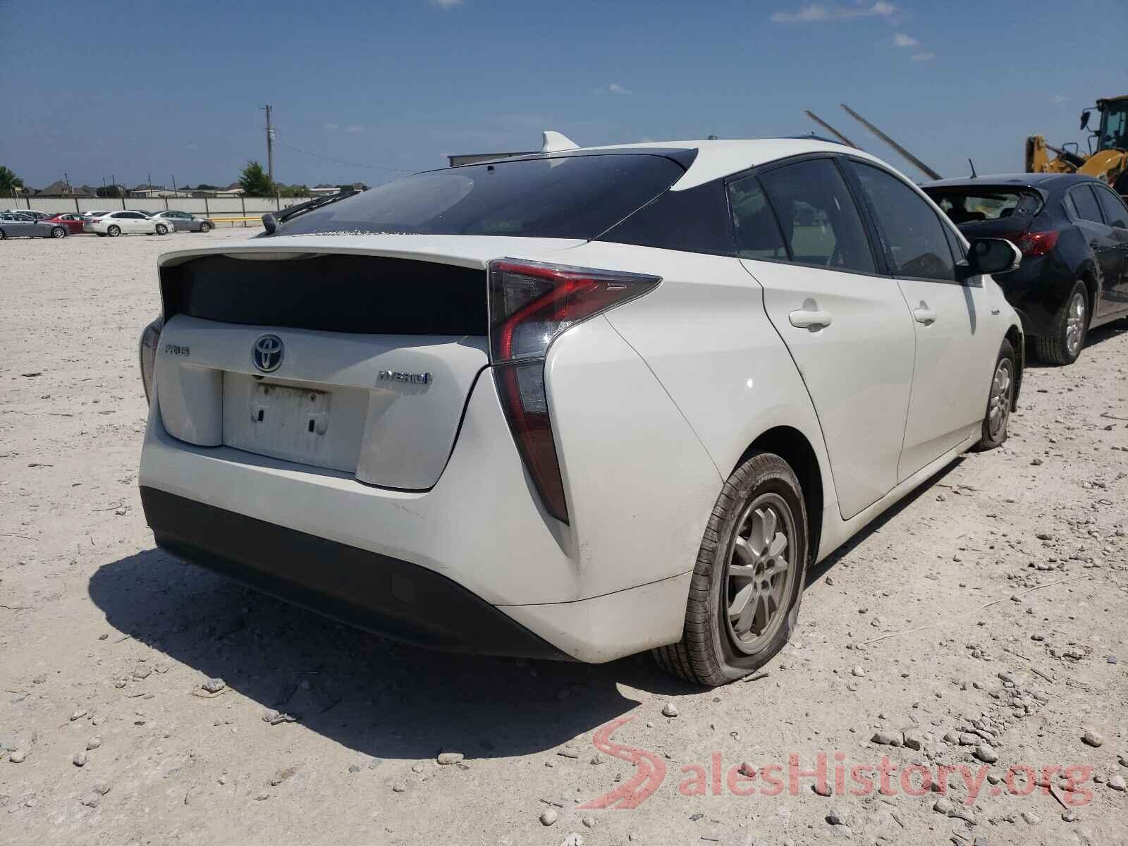 JTDKBRFU8G3005683 2016 TOYOTA PRIUS